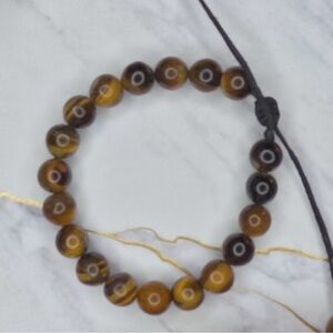 Brown Beaded Bracelet